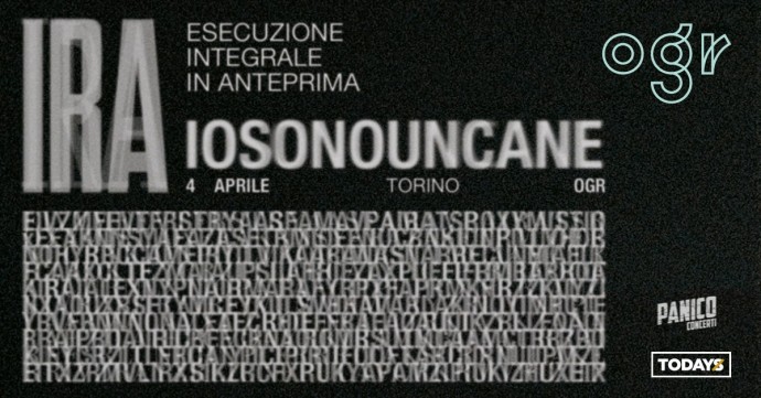 Iosonouncane arriva alle Ogr di Torino